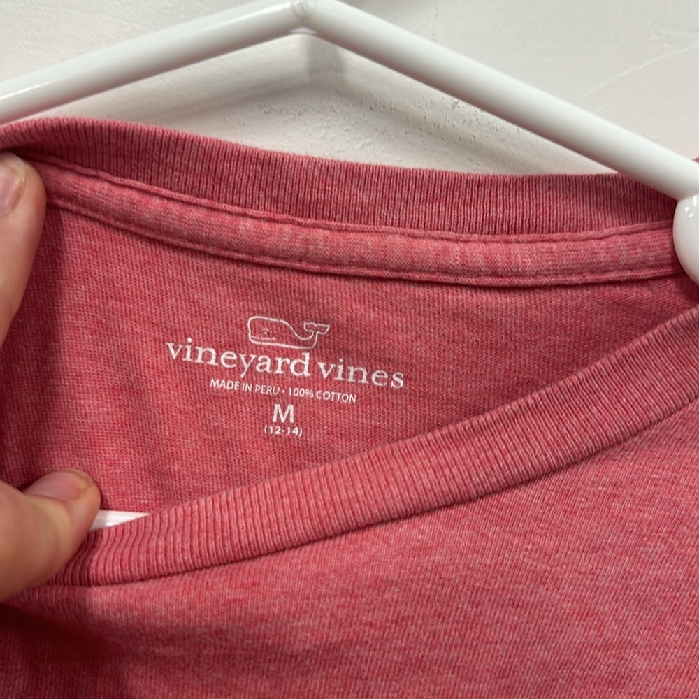 Vineyards Vines nantucket pink long sleeve T-shirt girls M - Picture 4 of 6